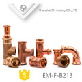 EM-F-B213 Short copper coupling pipe fitting